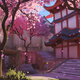 By far, my favorite level. The sakura trees, arcade spawn point and small city were gorgeous.